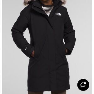 The North Face Womens Black Artic Coat size XL